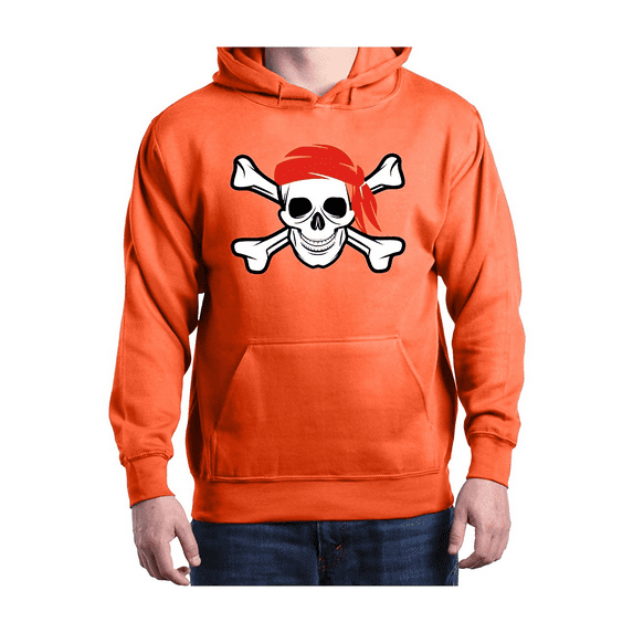MmF - Women's Plus Sweatshirts and Hoodies, up to Size 5XL - Jolly Roger Skull & Crossbones