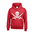 thumbnail image 1 of MmF - Women's Plus Sweatshirts and Hoodies, up to Size 5XL - Pirate Flag, 1 of 5