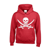MmF - Women's Plus Sweatshirts and Hoodies, up to Size 5XL - Pirate Flag