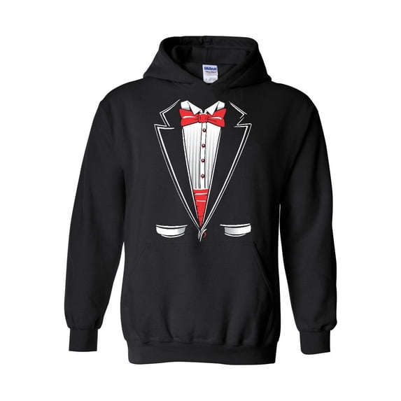 MmF - Women's Plus Sweatshirts and Hoodies, up to Size 5XL - Tuxedo Prom Costume