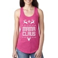 thumbnail image 1 of MmF - Women's Racerback Tank Top - Christmas Mama Claus Deers, 1 of 5
