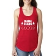 thumbnail image 1 of MmF - Women's Racerback Tank Top - Christmas Mama Claus, 1 of 5