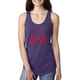 thumbnail image 1 of MmF - Women's Racerback Tank Top - ELF CERTIFIED SANTA APPROVED XMAS, 1 of 3