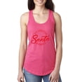 thumbnail image 1 of MmF - Women's Racerback Tank Top - ELF CERTIFIED SANTA APPROVED XMAS, 1 of 5