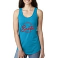 thumbnail image 1 of MmF - Women's Racerback Tank Top - ELF CERTIFIED SANTA APPROVED XMAS, 1 of 5