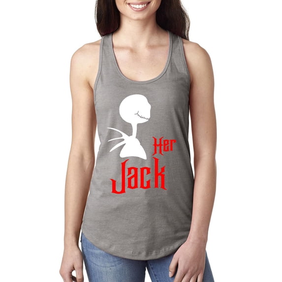 MmF - Women's Racerback Tank Top - Halloween His Sally Matching Halloween Couple
