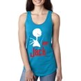 thumbnail image 1 of MmF - Women's Racerback Tank Top - Halloween His Sally Matching Halloween Couple, 1 of 5