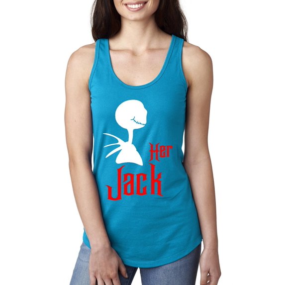 MmF - Women's Racerback Tank Top - Halloween His Sally Matching Halloween Couple