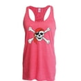 thumbnail image 1 of Women's Racerback Tank Top - Jolly Roger Skull & Crossbones, 1 of 5