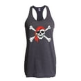 thumbnail image 1 of IWPF - Women's Racerback Tank Top - Jolly Roger Skull & Crossbones, 1 of 5