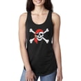 thumbnail image 1 of Women's Racerback Tank Top - Jolly Roger Skull & Crossbones, 1 of 5