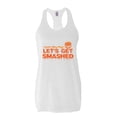 thumbnail image 1 of MmF - Women's Racerback Tank Top - Halloween Let`s Get Smashed, 1 of 5