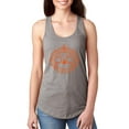 thumbnail image 1 of MmF - Women's Racerback Tank Top - Halloween Sugar Pumpkin, 1 of 5