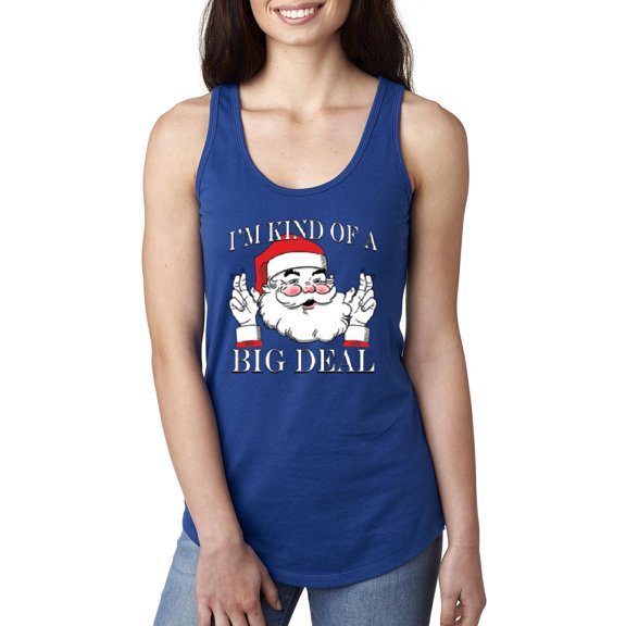MmF - Women's Racerback Tank Top - I'M KIND OF A BIG DEAL SANTA GIFT
