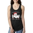 thumbnail image 1 of MmF - Women's Racerback Tank Top - I'M KIND OF A BIG DEAL SANTA GIFT, 1 of 5
