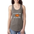 thumbnail image 1 of MmF - Women's Racerback Tank Top - LEFTOVERS ARE FOR QUITTERS, 1 of 5