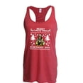 thumbnail image 1 of MmF - Women's Racerback Tank Top - MERRY XMAS FROM JESUS, 1 of 5