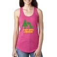 thumbnail image 1 of MmF - Women's Racerback Tank Top - XMAS DINOSAUR, 1 of 5