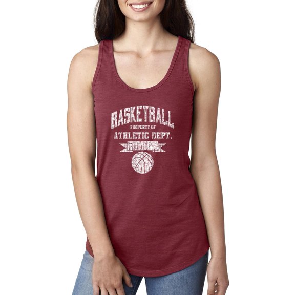 MmF - Women's Racerback Tank Top, up to Women Size 2XL - Basketball