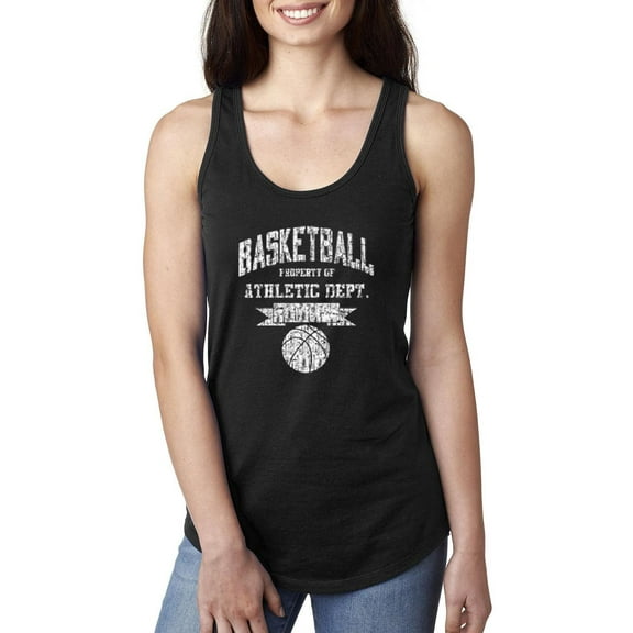 MmF - Women's Racerback Tank Top, up to Women Size 2XL - Basketball