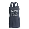 thumbnail image 1 of MmF - Women's Racerback Tank Top, up to Women Size 2XL - Beach Please, 1 of 2