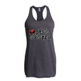 thumbnail image 1 of MmF - Women's Racerback Tank Top, up to Women Size 2XL - Big Sister, 1 of 2