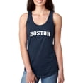 thumbnail image 1 of MmF - Women's Racerback Tank Top, up to Women Size 2XL - Boston, 1 of 5
