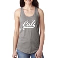 thumbnail image 1 of MmF - Women's Racerback Tank Top, up to Women Size 2XL - California Cali, 1 of 5