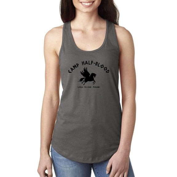 MmF - Women's Racerback Tank Top, up to Women Size 2XL - Camp Half Blood Demigods