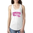 thumbnail image 1 of MmF - Women's Racerback Tank Top, up to Women Size 2XL - Cheerleader Bow 2 Toe, 1 of 5
