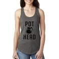 thumbnail image 1 of Women's Racerback Tank Top - Coffee Pot Head, 1 of 5