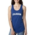 thumbnail image 1 of MmF - Women's Racerback Tank Top, up to Women Size 2XL - Colorado, 1 of 5