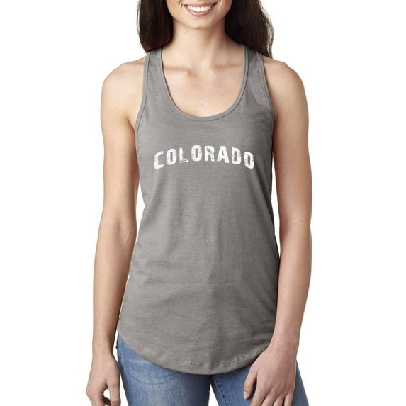 MmF - Women's Racerback Tank Top, up to Women Size 2XL - Colorado
