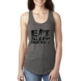 thumbnail image 1 of MmF - Women's Racerback Tank Top, up to Women Size 2XL - Eat Sleep Hockey, 1 of 5