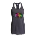 thumbnail image 1 of MmF - Women's Racerback Tank Top, up to Women Size 2XL - Elephant, 1 of 2