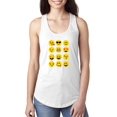 thumbnail image 1 of MmF - Women's Racerback Tank Top, up to Women Size 2XL - Emoji Group, 1 of 5