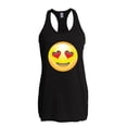thumbnail image 1 of MmF - Women's Racerback Tank Top, up to Women Size 2XL - Emoji Laughing Tears, 1 of 5