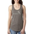 thumbnail image 1 of MmF - Women's Racerback Tank Top, up to Women Size 2XL - Heartbeat Hunting, 1 of 5