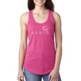 thumbnail image 1 of MmF - Women's Racerback Tank Top, up to Women Size 2XL - Heartbeat Hunting, 1 of 5