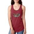 thumbnail image 1 of MmF - Women's Racerback Tank Top, up to Women Size 2XL - Horses Herd, 1 of 5