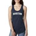 thumbnail image 1 of MmF - Women's Racerback Tank Top, up to Women Size 2XL - Houston, 1 of 5