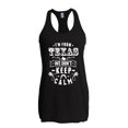 thumbnail image 1 of MmF - Women's Racerback Tank Top, up to Women Size 2XL - I am From Texas TX Texas, 1 of 5