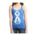thumbnail image 1 of MmF - Women's Racerback Tank Top, up to Women Size 2XL - Lung Cancer, 1 of 5