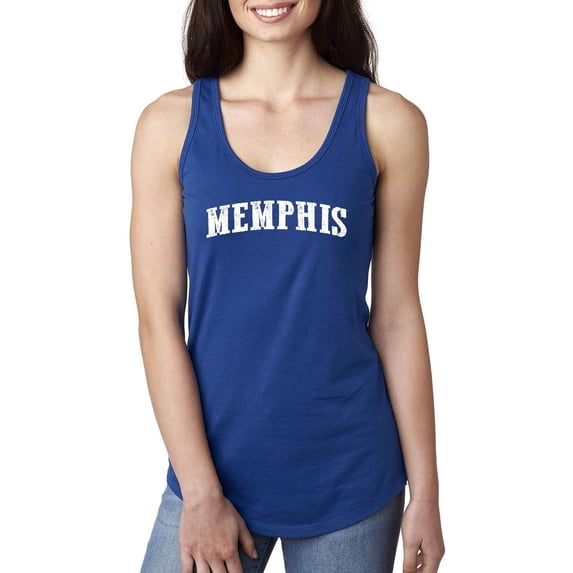 MmF - Women's Racerback Tank Top, up to Women Size 2XL - Memphis