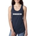 thumbnail image 1 of MmF - Women's Racerback Tank Top, up to Women Size 2XL - Monarchs, 1 of 5