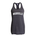 thumbnail image 1 of MmF - Women's Racerback Tank Top, up to Women Size 2XL - Nashville Tennessee Flag, 1 of 2