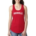 thumbnail image 1 of MmF - Women's Racerback Tank Top, up to Women Size 2XL - Nashville Tennessee Flag, 1 of 5
