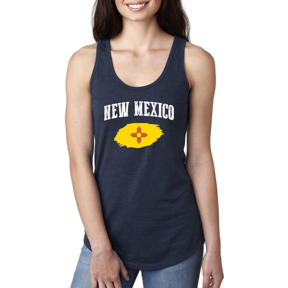 MmF - Women's Racerback Tank Top, up to Women Size 2XL - New Mexico