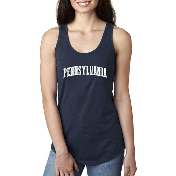 MmF - Women's Racerback Tank Top, up to Women Size 2XL - Philadelphia Pennsylvania