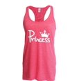 thumbnail image 1 of MmF - Women's Racerback Tank Top, up to Women Size 2XL - Princess Crown, 1 of 2